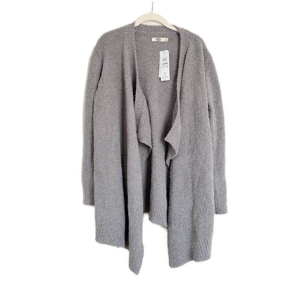 UGG Women’s Phoebe Wrap Cardigan Grey Size Small NWT - Picture 3 of 4